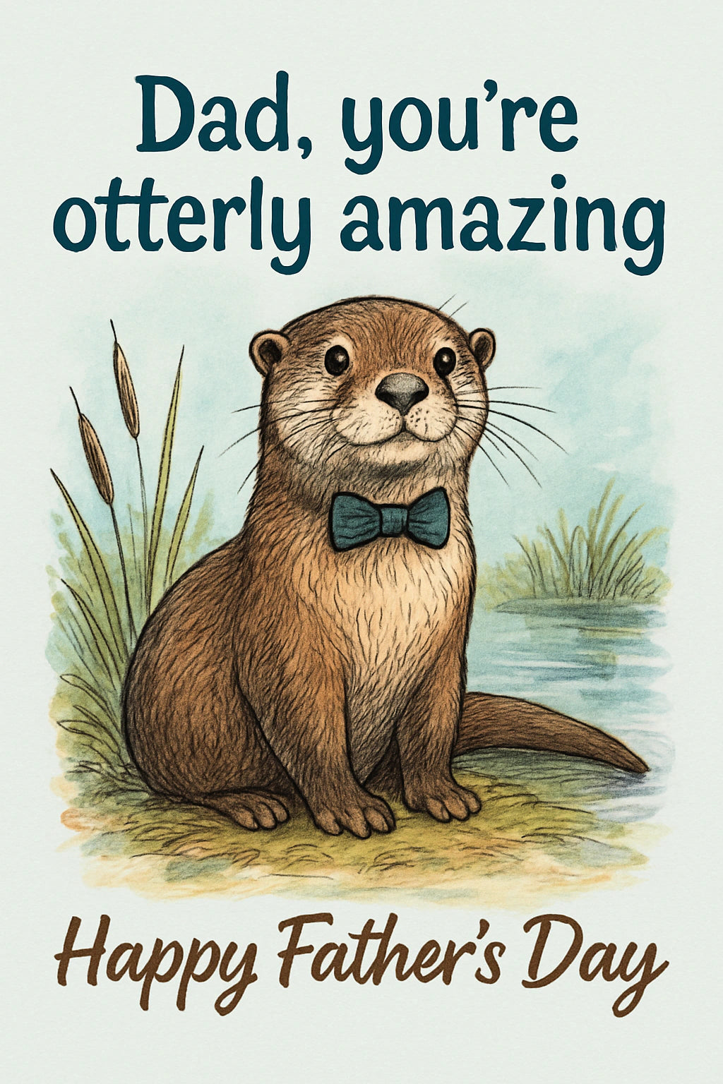 Father's Day - Personalised card