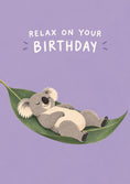 Load image into Gallery viewer, Birthdays - Personalised Card — with punch holes
