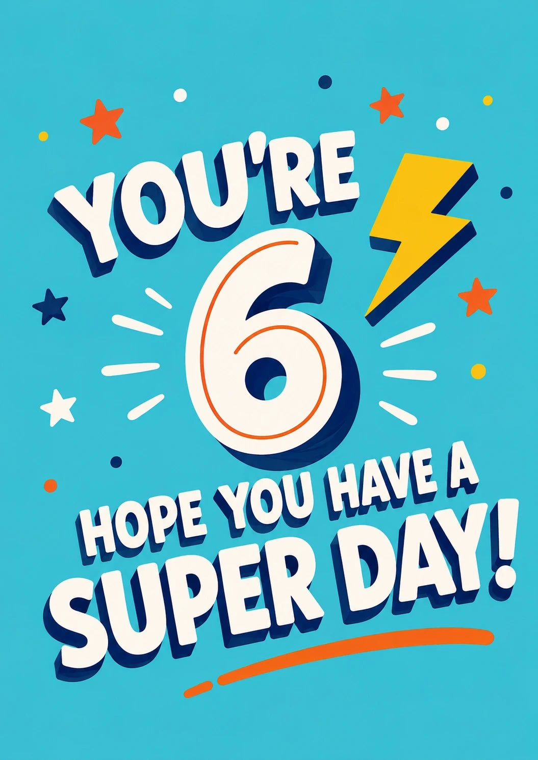 Birthdays - Personalised Card — with punch holes
