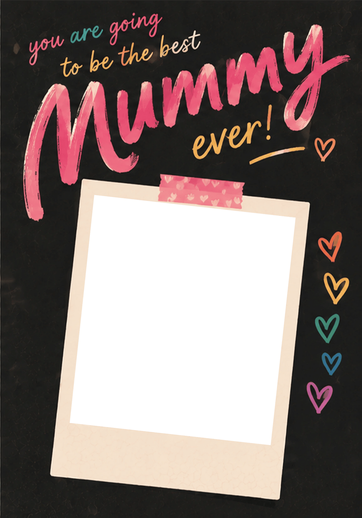Best Mummy Ever Photo Upload Baby Shower Card for Her