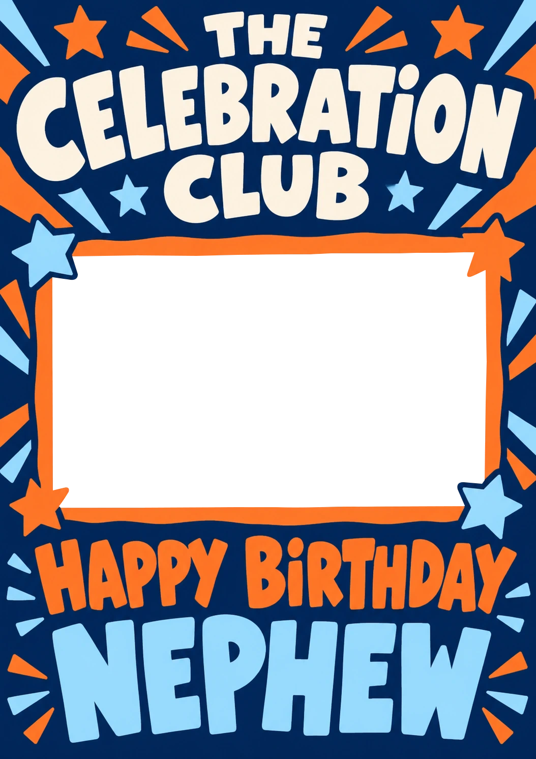 Celebration Club Magazine Spoof Photo Upload Birthday Card for Him
