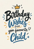 Load image into Gallery viewer, Birthdays - Personalised Card
