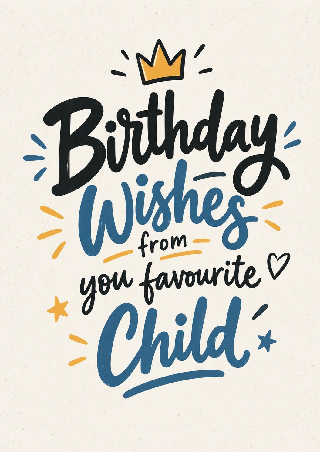 Birthdays - Personalised Card