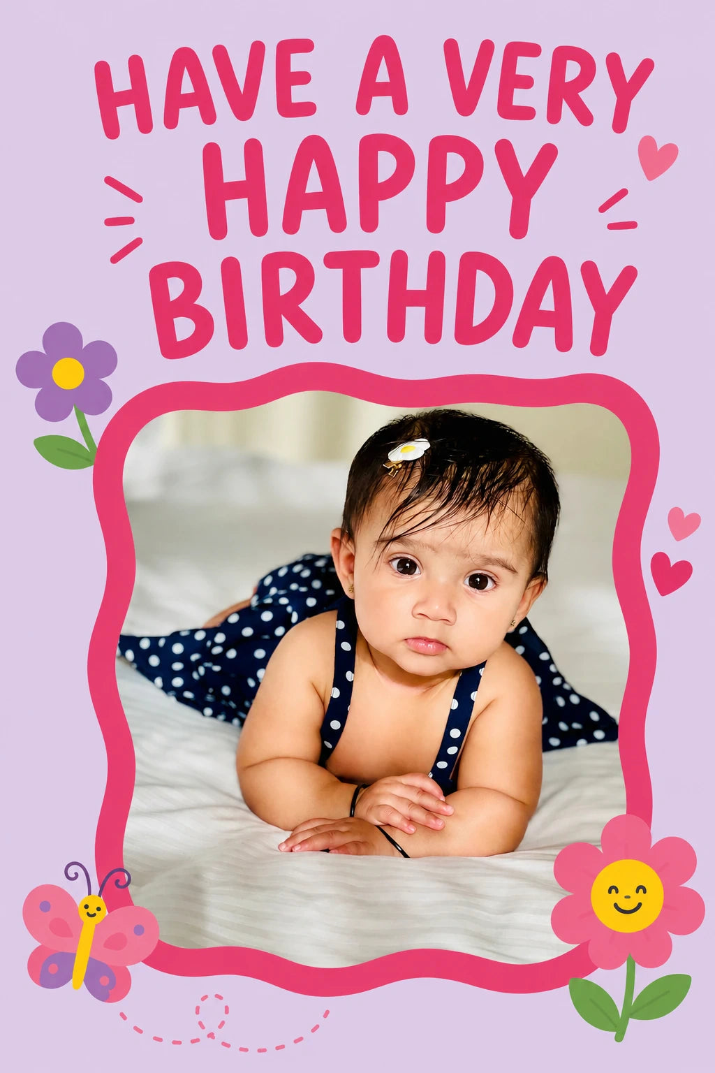 Have a Very Happy Birthday Photo Upload Birthday Card for Her
