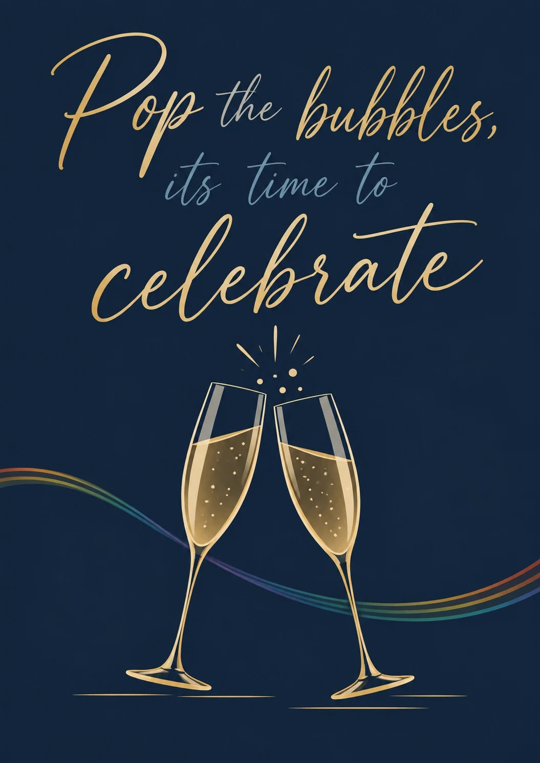 Anniversary - Personalised Card — with punch holes
