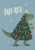 Load image into Gallery viewer, Christmas - Personalised Card — with punch holes
