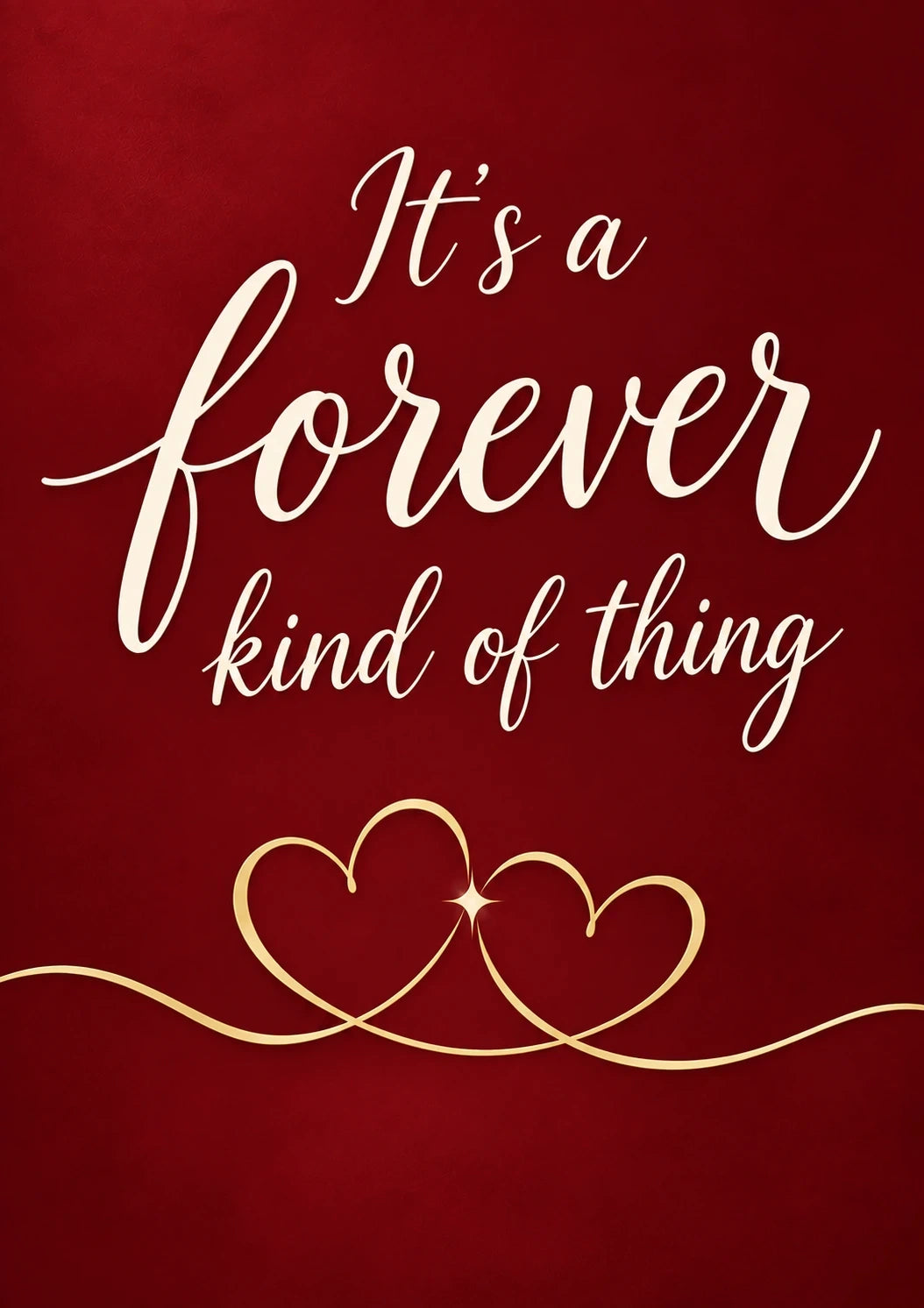 Anniversary - Personalised Card — with punch holes
