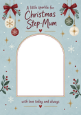 Load image into Gallery viewer, Christmas - Personalised Card — with punch holes

