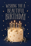 Load image into Gallery viewer, Birthdays - Personalised Card — with punch holes
