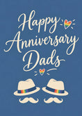 Load image into Gallery viewer, Anniversary - Personalised Card — with punch holes
