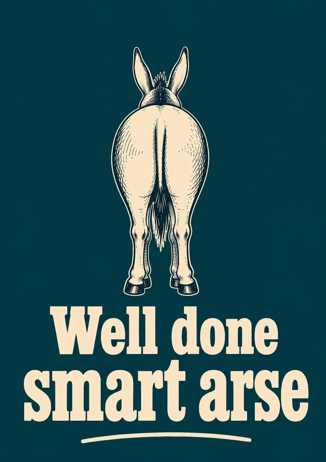 Congratulations - Personalised Card — with punch holes