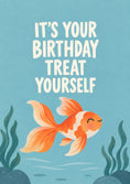 Load image into Gallery viewer, Birthdays - Personalised Card — with punch holes
