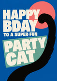 Load image into Gallery viewer, Birthdays - Personalised Card — with punch holes

