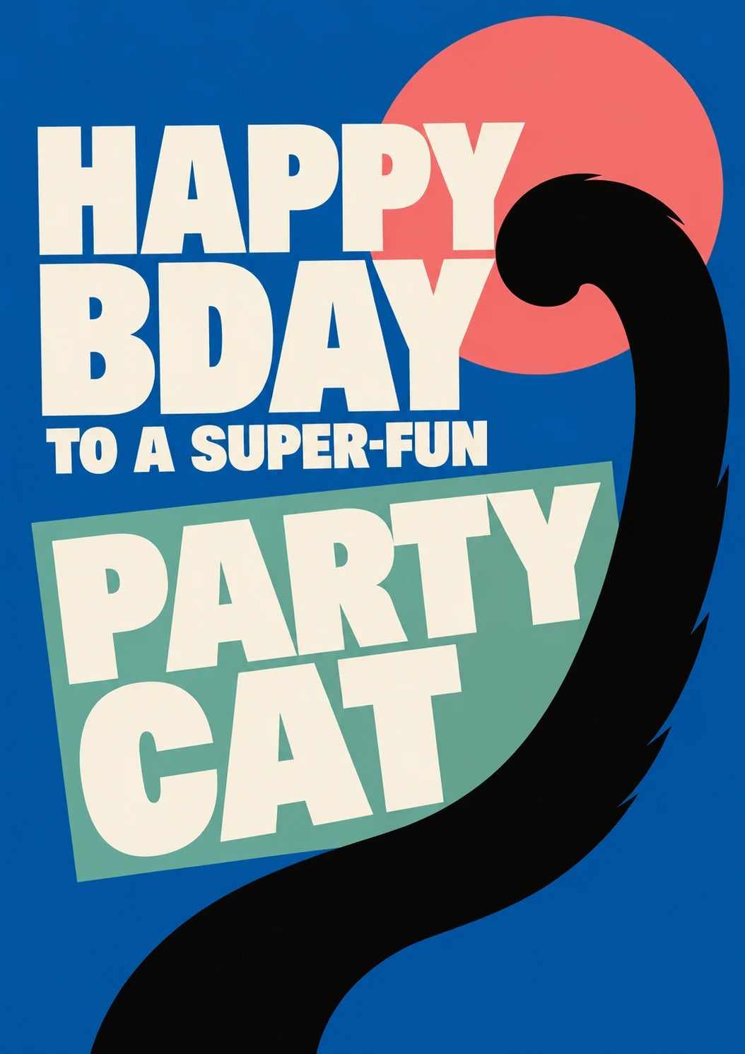 Birthdays - Personalised Card — with punch holes