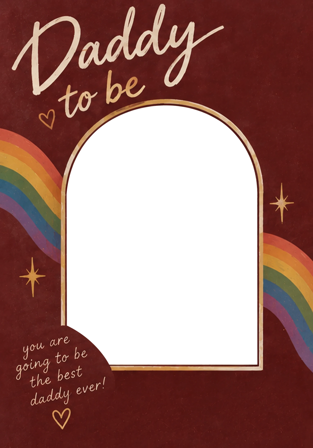 Birthdays - Personalised Card — with punch holes