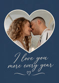 Load image into Gallery viewer, Valentine's day - Personalised Card — with punch holes
