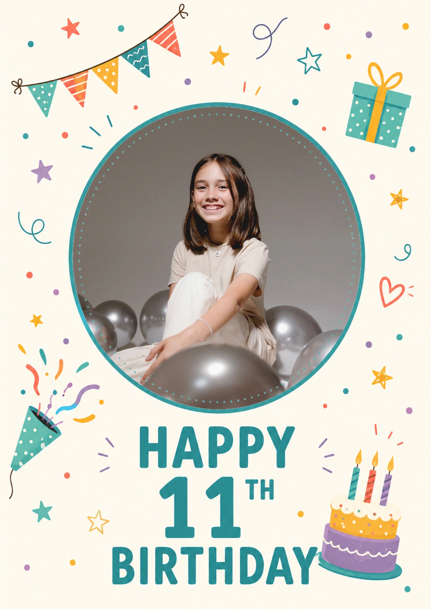 Birthdays - Personalised Card