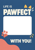 Load image into Gallery viewer, Birthdays - Personalised Card — with punch holes
