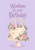Load image into Gallery viewer, Birthdays - Personalised Card — with punch holes
