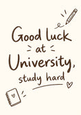 Load image into Gallery viewer, Back to school - Personalised Card — with punch holes
