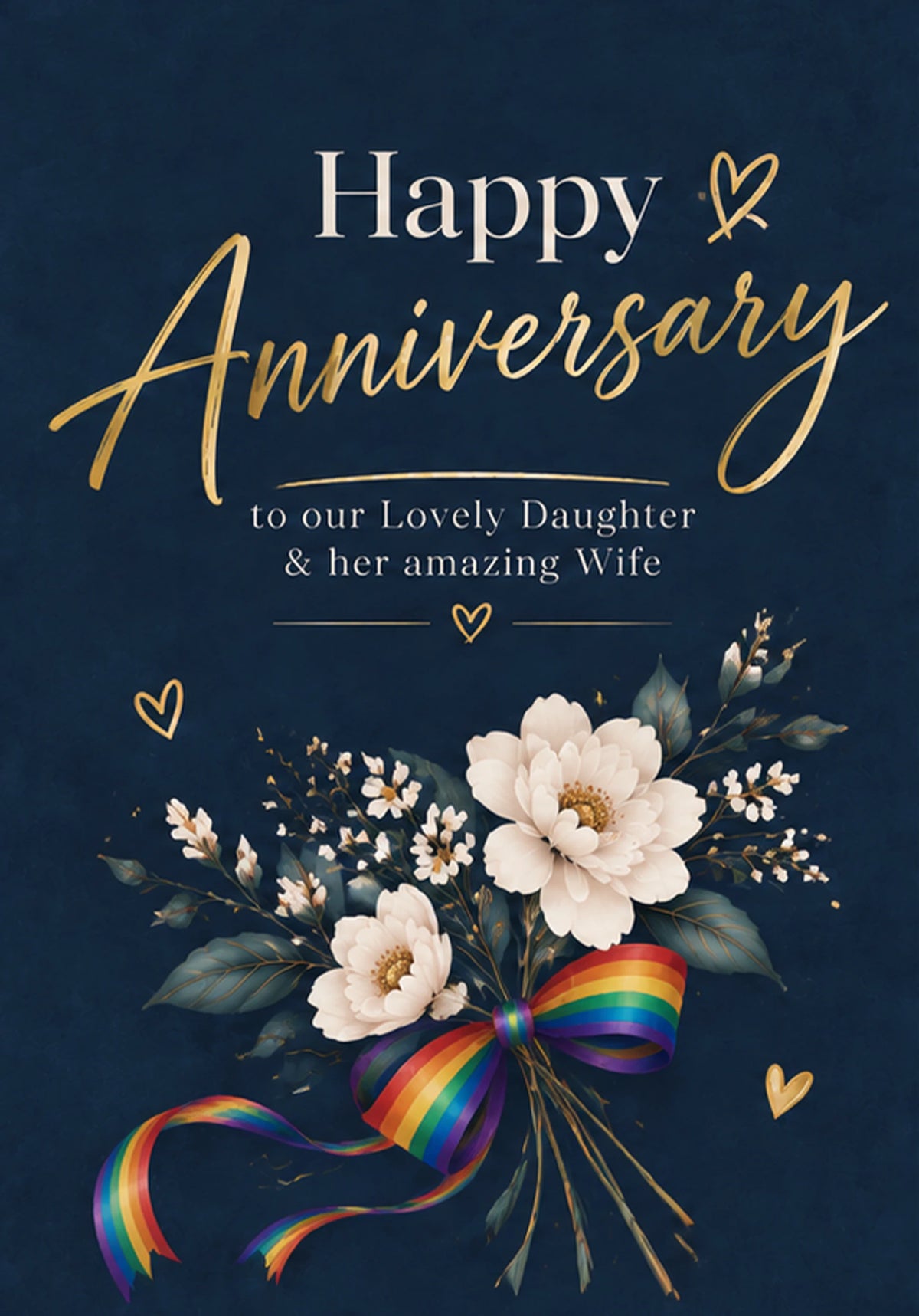 Anniversary - Personalised Card
