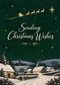 Load image into Gallery viewer, Christmas - Personalised Card — with punch holes
