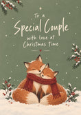 Load image into Gallery viewer, Christmas - Personalised Card — with punch holes
