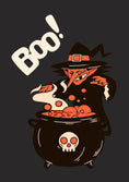 Load image into Gallery viewer, Halloween - Personalised Card — with punch holes
