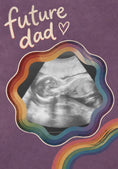 Load image into Gallery viewer, Future Dad Rainbow Photo Upload Birthday Card
