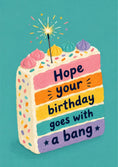 Load image into Gallery viewer, Birthdays - Personalised Card — with punch holes
