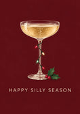 Load image into Gallery viewer, Christmas - Personalised Card — with punch holes
