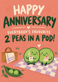 Load image into Gallery viewer, Anniversary - Personalised Card — with punch holes
