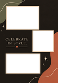 Load image into Gallery viewer, Birthdays - Personalised Card — with punch holes
