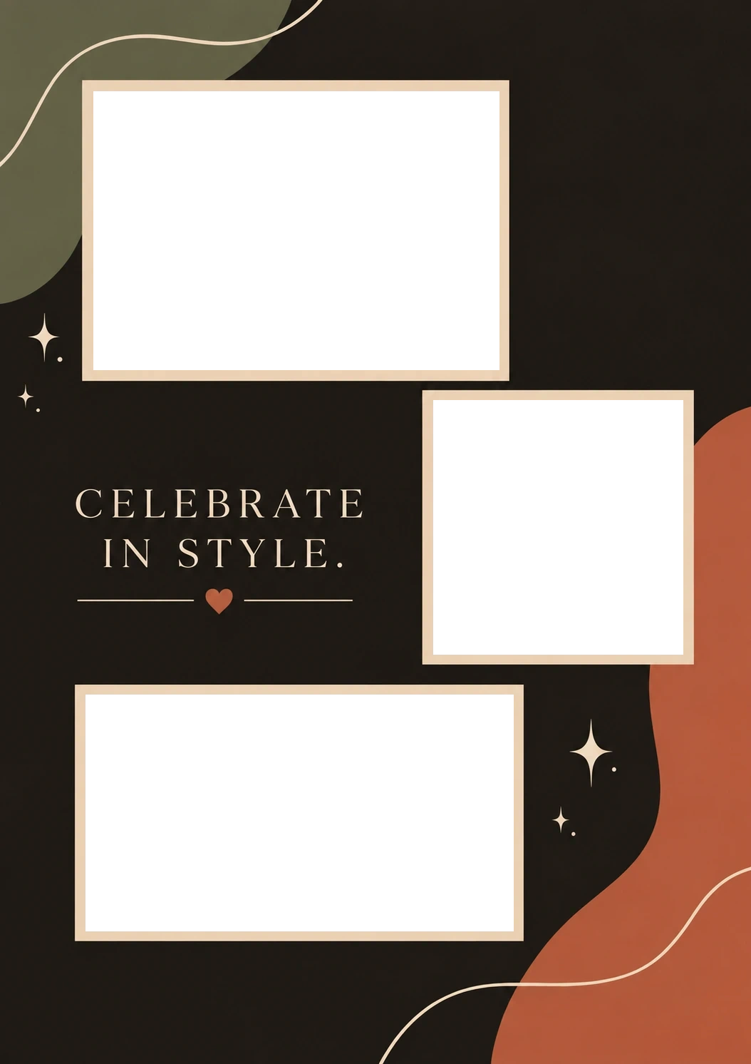 Birthdays - Personalised Card — with punch holes