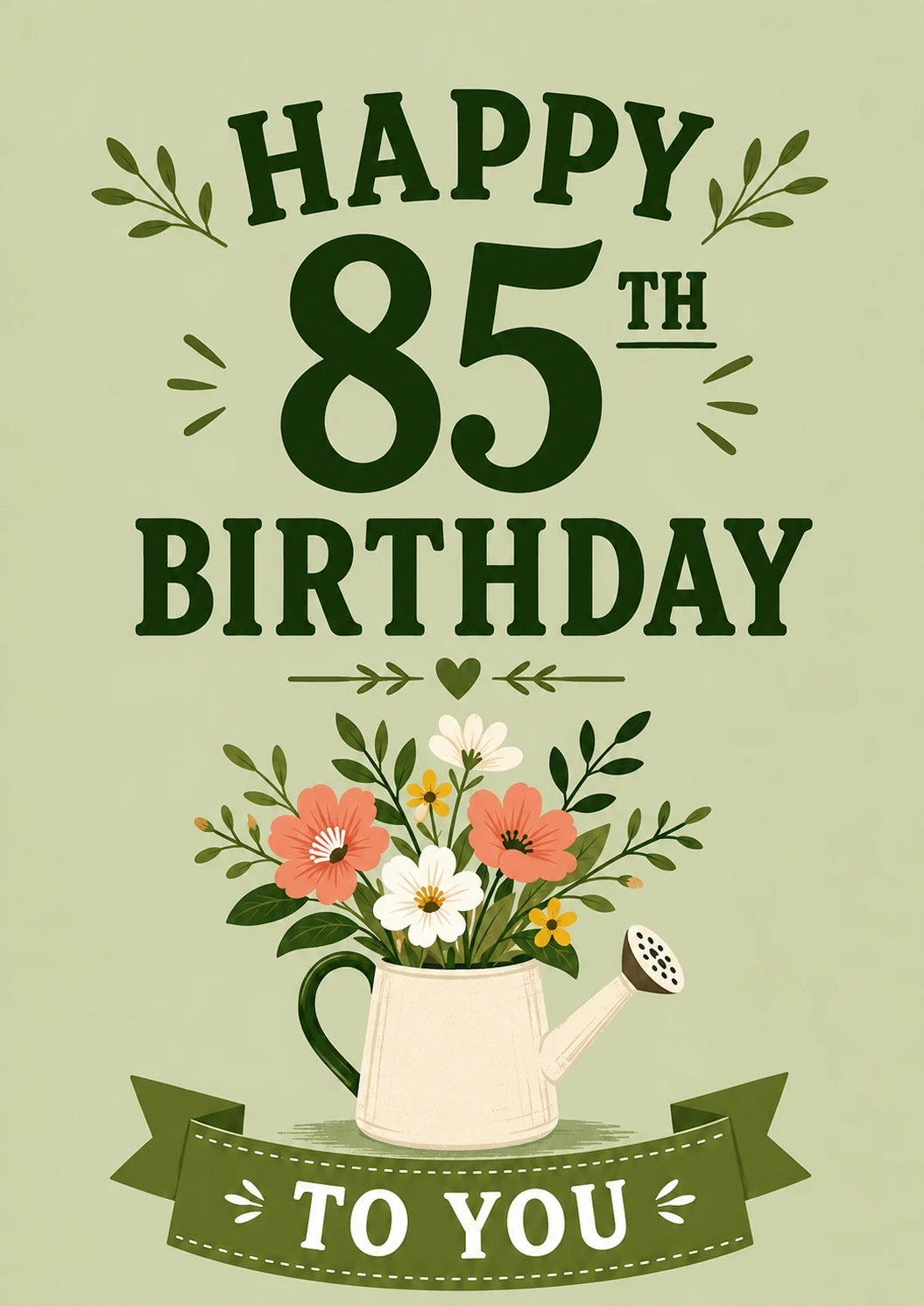 Birthdays - Personalised Card — with punch holes