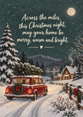 Load image into Gallery viewer, Christmas - Personalised Card — with punch holes
