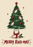 Load image into Gallery viewer, Christmas - Personalised Card — with punch holes
