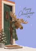 Load image into Gallery viewer, Christmas - Personalised Card — with punch holes
