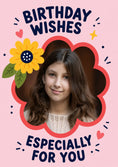 Load image into Gallery viewer, Birthdays - Personalised Card — with punch holes

