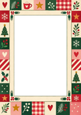 Load image into Gallery viewer, Christmas - Personalised Card — with punch holes
