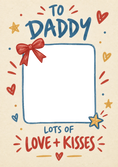 Load image into Gallery viewer, Christmas - Personalised Card — with punch holes
