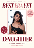 Load image into Gallery viewer, Best Era Yet Magazine Spoof Photo Upload Birthday Card for Her
