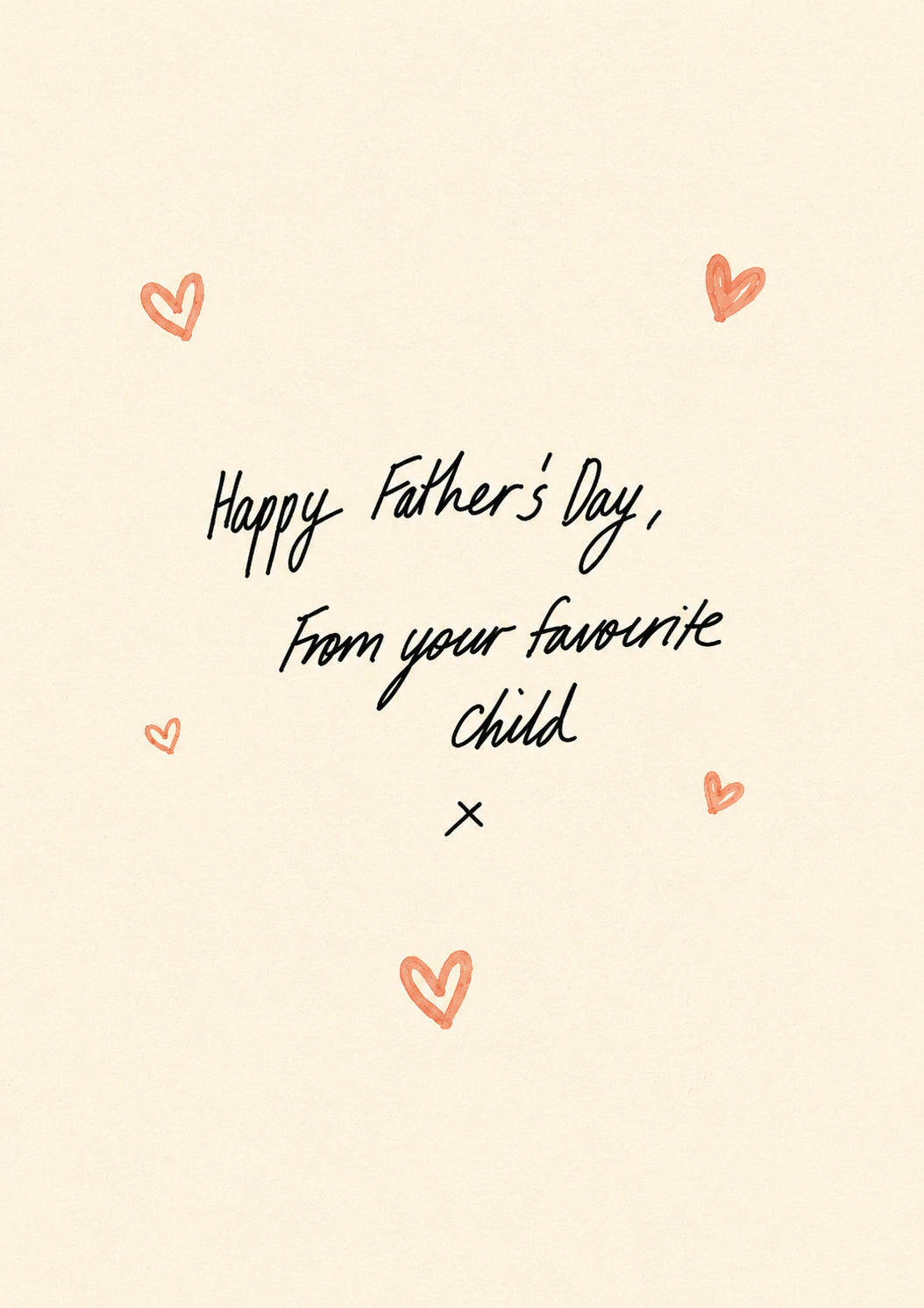 Father's Day Personalised Card