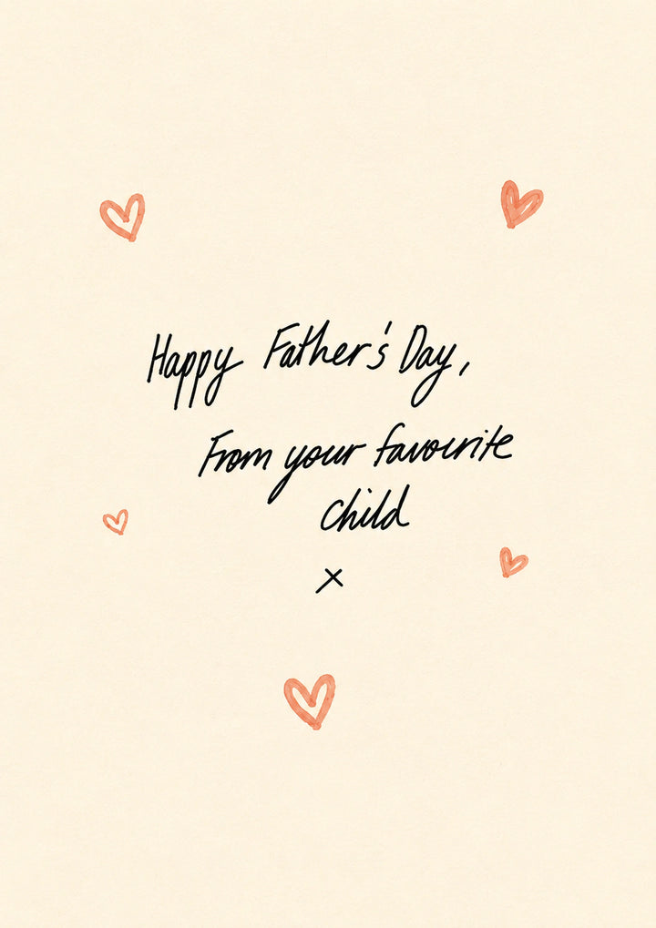 Father's Day Personalised Card
