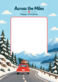 Load image into Gallery viewer, Across the Miles Photo Upload Christmas Card for Niece
