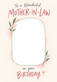 Load image into Gallery viewer, Botanical Floral Mother-in-Law Birthday Card for Her
