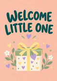 Load image into Gallery viewer, Welcome Little One Gift Box New Baby Card for Granddaughter
