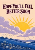Load image into Gallery viewer, Uplifting Sunshine Landscape Get Well Soon Card for Niece
