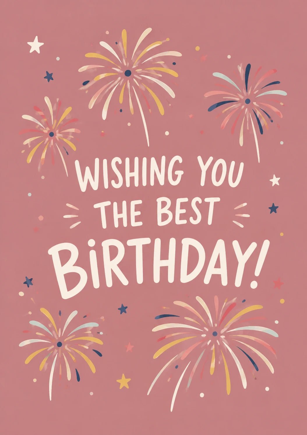 Birthdays - Personalised Card