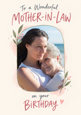 Load image into Gallery viewer, Botanical Floral Mother-in-Law Birthday Card for Her
